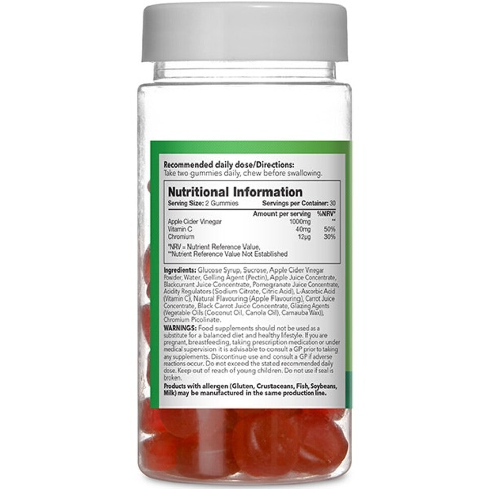 image 1 of Apple Cider Vinegar Gummies - 60 Gummies