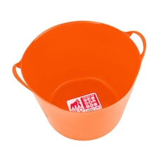 Red Gorilla - Gorilla Tub 38L - Flexible Multi-Use Bucket | Orange