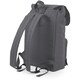 image 2 of BagBase Vintage Laptop Backpack - Graphite/Black - One Size