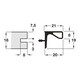 image 2 of FittingsCo, Gola Wall Unit Profile Horizontal, 3900mm Length, Bronze Anodised