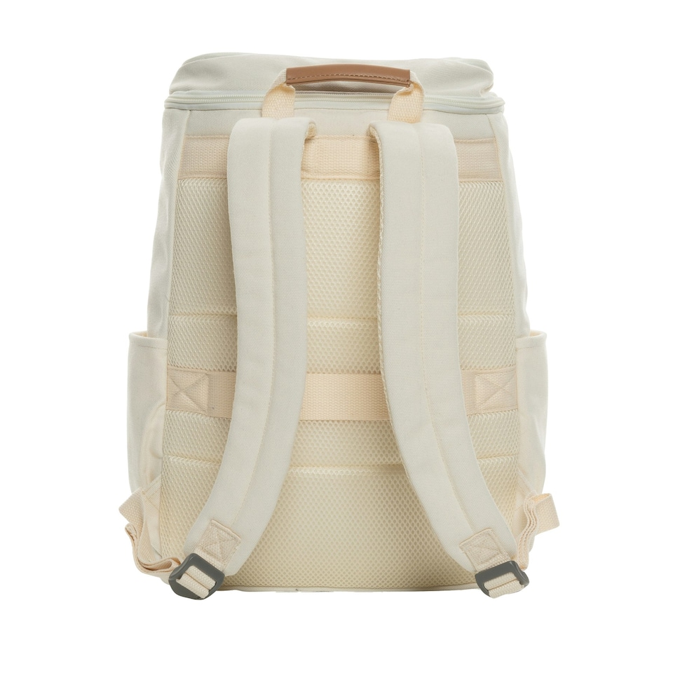 image 1 of XD Collection Impact Aware Recycled Canvas Laptop Backpack - Off White - One Size | Cream