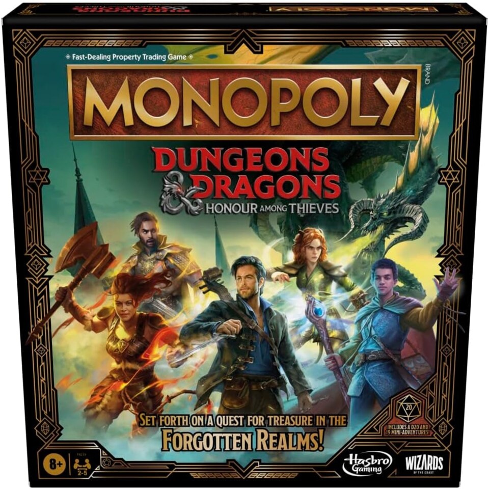 image 1 of Monopoly Dungeons and Dragons movie