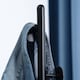 image 9 of HOMCOM Steel Coat Stand Rack Marble Base 8 Hook for Living Room Entryway,Black