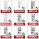 image 2 of SPARES2GO Lower Door Bottle Shelf for CDA BC2763/0 BK2963FA/0 BK3163/0 BK3163FA/0 FW852/0 FW872/0 Fridge Freezer Clear