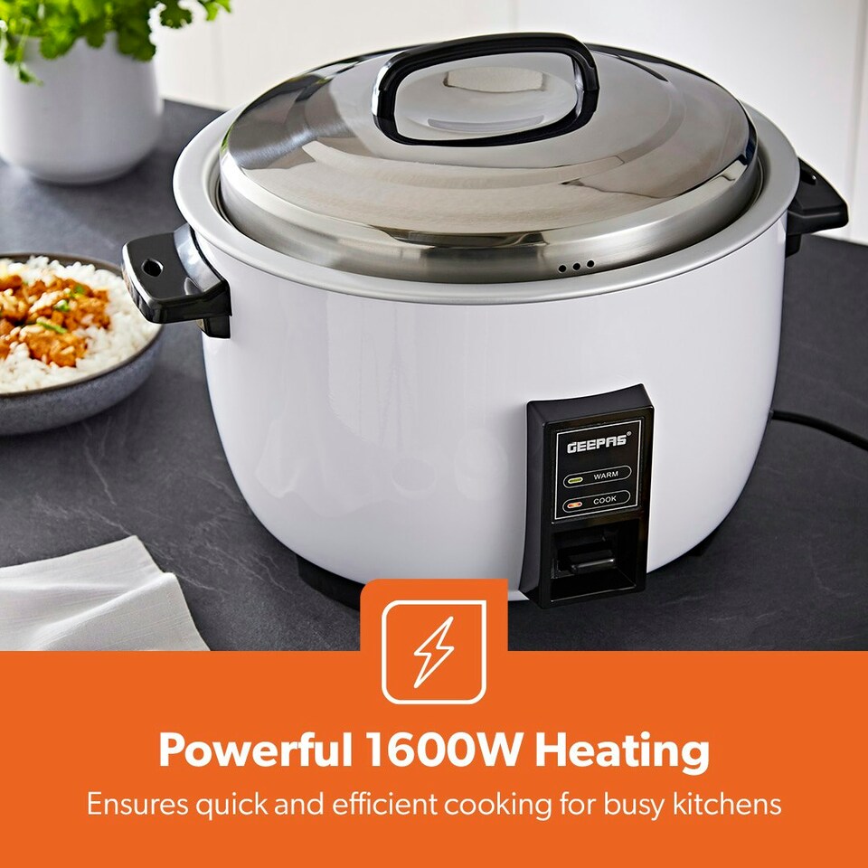image 1 of GEEPAS Commercial Rice Cooker 4.2L, 1600W