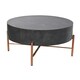 image 1 of Centre Table DKD Home Decor Metal Aluminium 90 x 90 x 45 cm Mango wood N/A