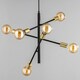 image 4 of BHS Calvet Ceiling Light, Brass
