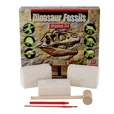The Magic Toy Shop Dinosaur Fossils Digging Excavation Kit Glow in the Dark Science Toy