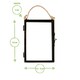 image 3 of Nicola Spring Hanging Metal Photo Frames - 4" x 6" - Black - Pack of 5 - Hanging Picture Frame Display Frame Poster Frame Picture Display | Black | S