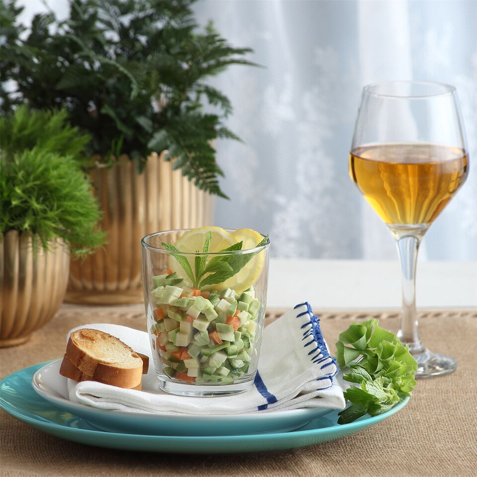 image 1 of LAV 12 Piece Vega Glassware Set - Clear | Clear | Clear | 12