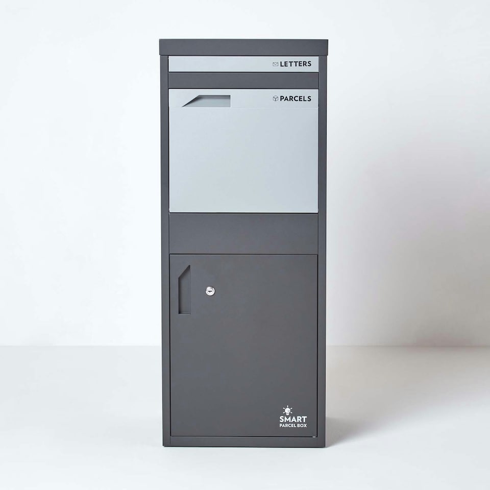 image 1 of SMART PARCEL BOX® Large Front & Rear Access Dark Grey Grey