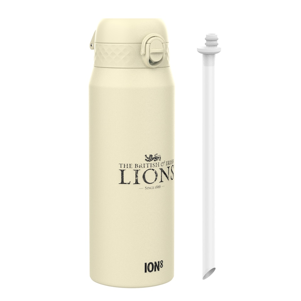 image 1 of BIL Rugby x Sports Leak Proof Water Bottle, Vacuum Insulated, 750ml (24oz) | Cream | BIL Crest | One Size