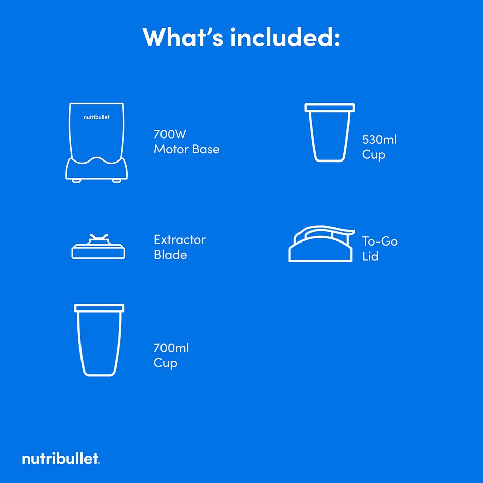 image 1 of nutribullet 700 Series Deluxe - Silver
