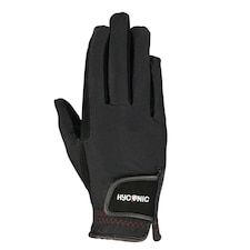 HYCONIC Unisex Adult Logo Riding Gloves - Black - L