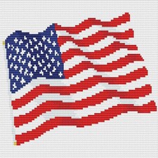 American Flag Diamond Painting Kit