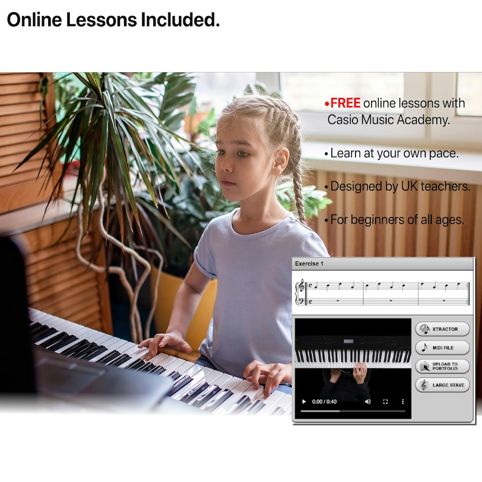 image 1 of Casio CT-S1 Black