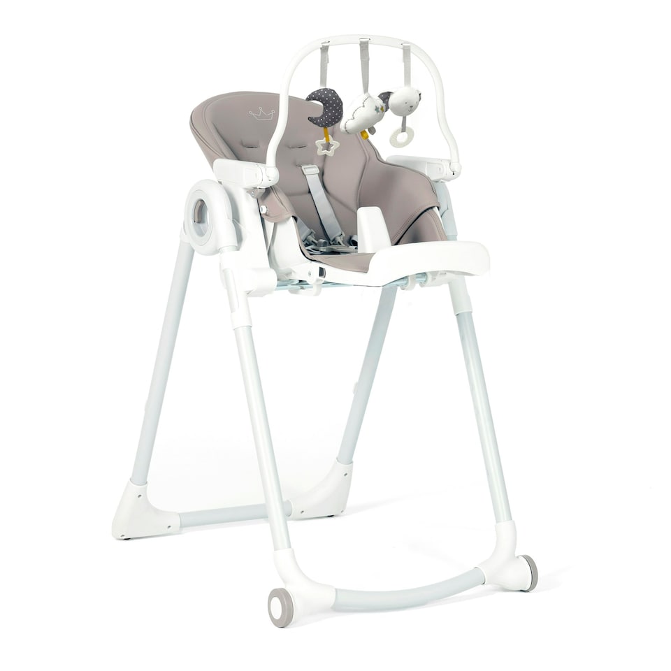 image 1 of Allis Baby Lola 2-in-1 Highchair Feeding Chair - Grey