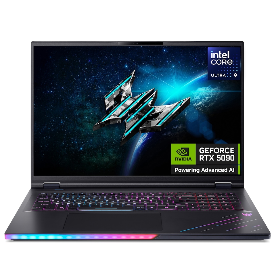 image 1 of Acer Predator Helios Neo 18 NVIDIA RTX 5080 32GB RAM 18" Intel Ultra Core 9 275HX AI Gaming Laptop - NH.QVYEK.002
