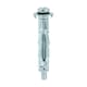 image 1 of Timco - Metal Cavity Anchors - Zinc (Size M4 x 38 (45mm Screw) - 100 Pieces)