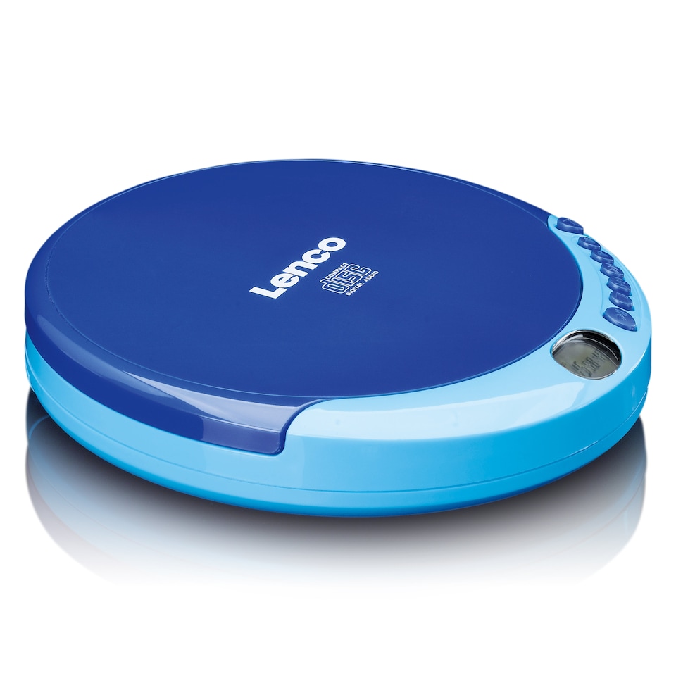 image 1 of LENCO CD-011BU - Portable CD player - Blue
