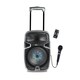 image 3 of Lexibook K8250 Bluetooth Light Trolley Speaker with Karaoke