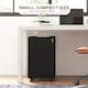 image 8 of Vinsetto File Cabinet with Lock Hanging Bar for Letter A4 Legal Size Black