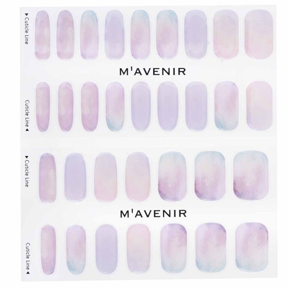 image 1 of Nail Sticker (purple) - # Fantasy Nail - 32pcs Purple