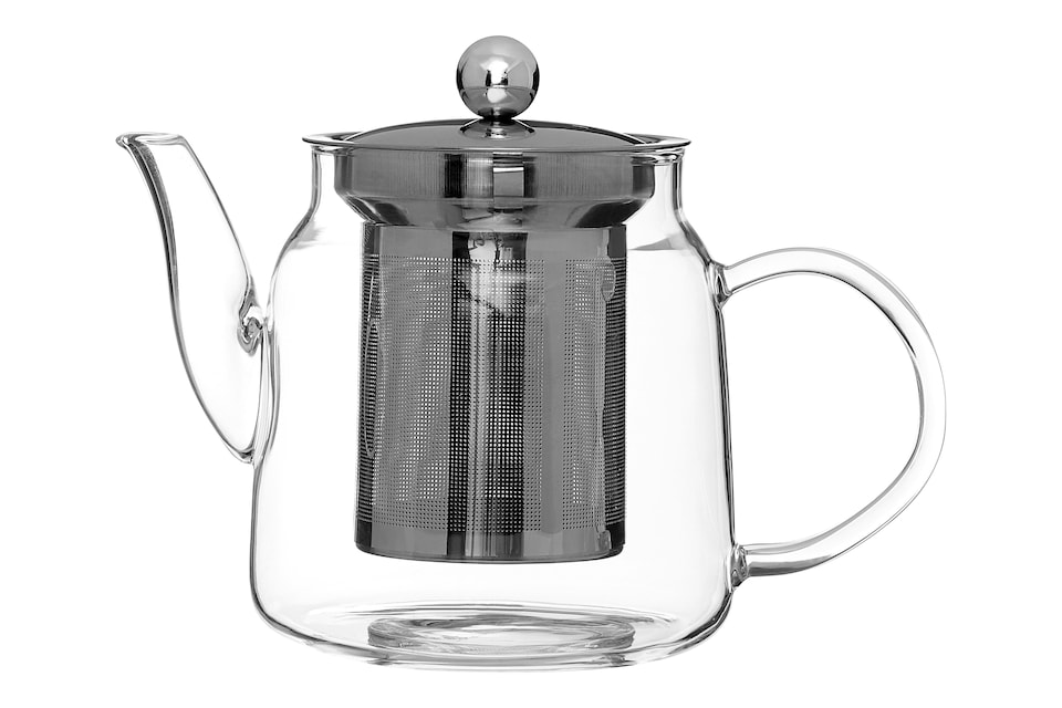 image 1 of Interiors By Premier Efficient High Borosilicate 650Ml Teapot, Premium Tea Pot For Dining Table, Ergonomic Teapot For Breakfast