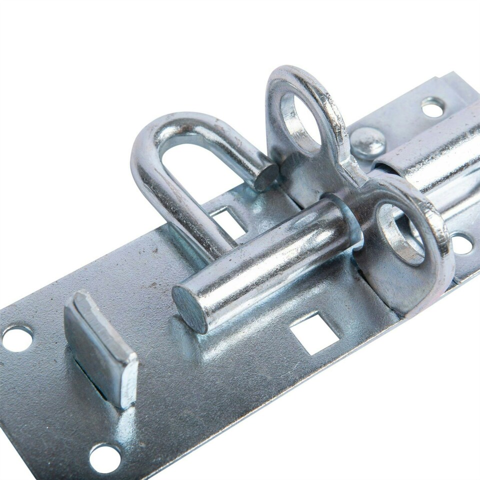image 1 of Blackspur Steel Brenton Gate Bolt - 100mm - Silver