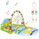 image 1 of 4-in-1 Baby Mat Kick and Piano Gym Music and Soft Light Detachable Activity Play Mat
