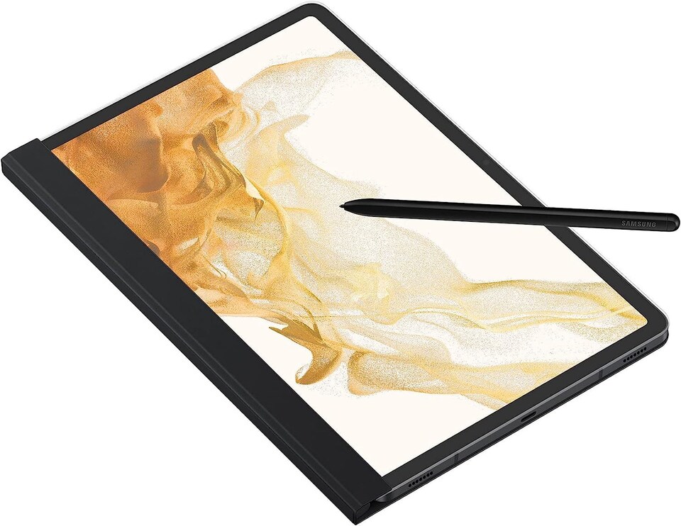 image 1 of Samsung Galaxy Tab S7/S8 Note View Cover Black - EF-ZX700PBEGEU