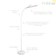 image 2 of PURElite Natural Daylight Floor Lamp - 2 Lights for Extra Power with 4 Brightness Settings for Reading & Crafts