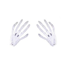 Skeleton Hands Halloween 3D Hair Slides