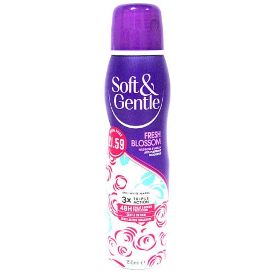 image 1 of Soft & Gentle Fresh Blossom 150ml (Pack of 6)