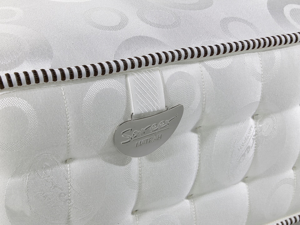 image 1 of Sareer Pocketo 3000 Pocket Sprung Reflex Mattress 5FT | White | King