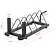 image 3 of Yaheetech Horizontal Bumper Plate Rack Black