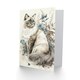 image 2 of Cat Lover Ragdoll in Garden Flowers Floral Animal Greeting Card