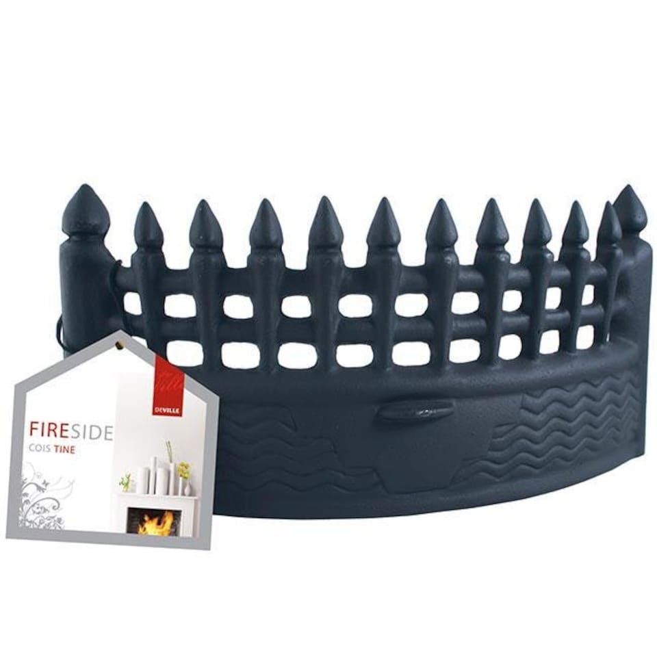Castle Fire Front Black 16 - One Colour - One Size