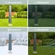 image 5 of Grey 160cm Heavy Duty Waterproof Parasol Jumbo Protective Cover