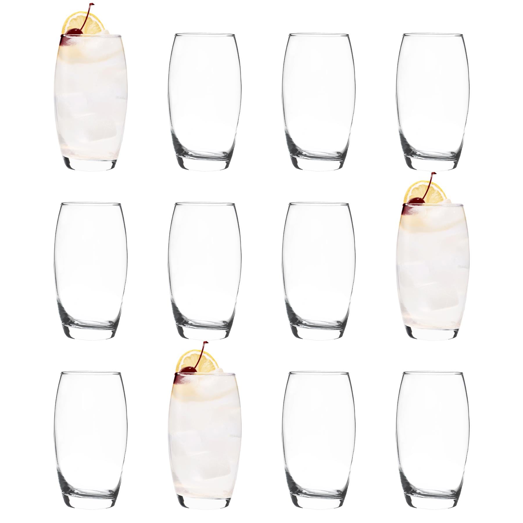 Argon Tableware Tondo Highball Glasses - 510ml - Pack of 12 Clear Clear