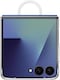 image 3 of Samsung Galaxy Z Flip 7 6.9 Clear Case with Ring - EF-QF766CTEGWW