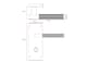 image 4 of Golden Grace Victorian T-Bar Knurled Bathroom Lock Door Handle Set Matt Black Finish with Spindle and Screws - 150mm