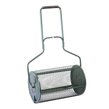 Heavy Duty 72L Garden Lawn Compost Spreader Fertiliser Manure Roller