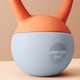 image 8 of SPORTNOW Soft Kettlebell, 4/6/8/10/12kg Kettle Bell with Non-Slip Handle for Home Gym Weight Lifting and Strength Training, Orange and Grey | Orange | 8