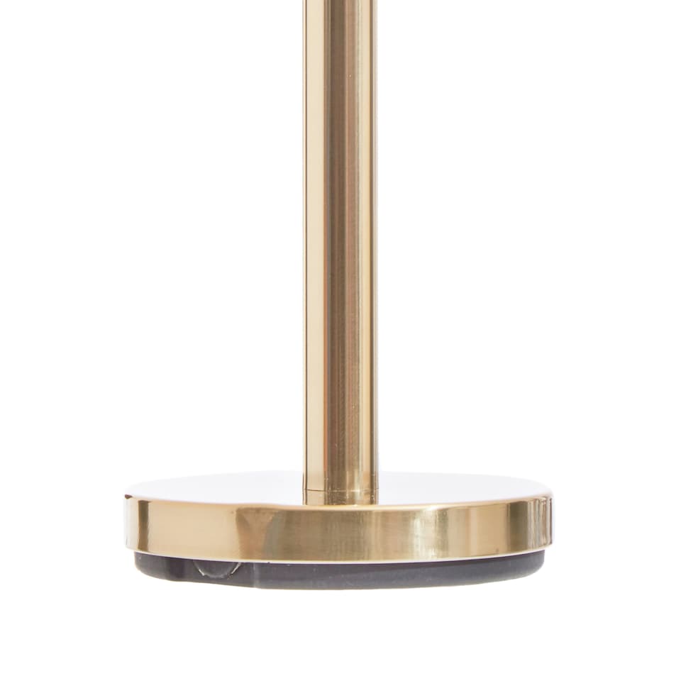 image 1 of Interiors by Premier Stable Gold Finish Toilet Roll Holder, Elegant Design Toilet Holder, Roll Holder With Gold Finish Base