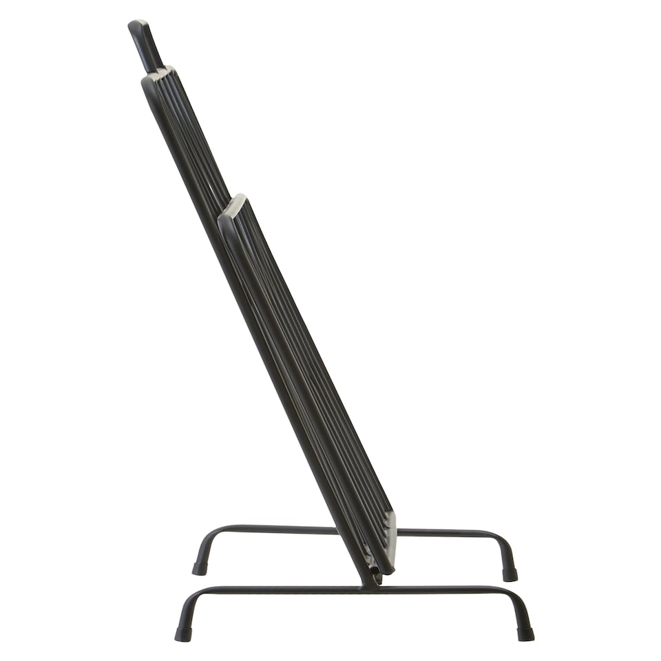 image 1 of Interiors by Premier Avento Black Magazine Rack