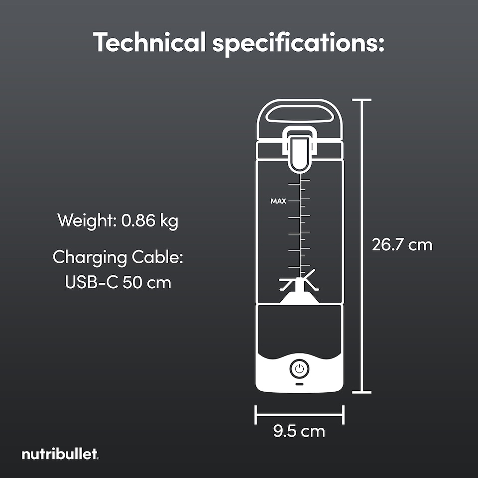 image 1 of nutribullet x McLaren F1 Team Portable Blender - Grey | Grey