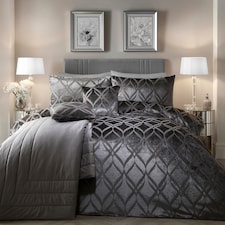 Soiree Belfort Duvet Cover Set Slate