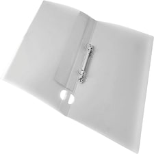 Frosted A4 25mm Capacity Clear 2 Ring Binder