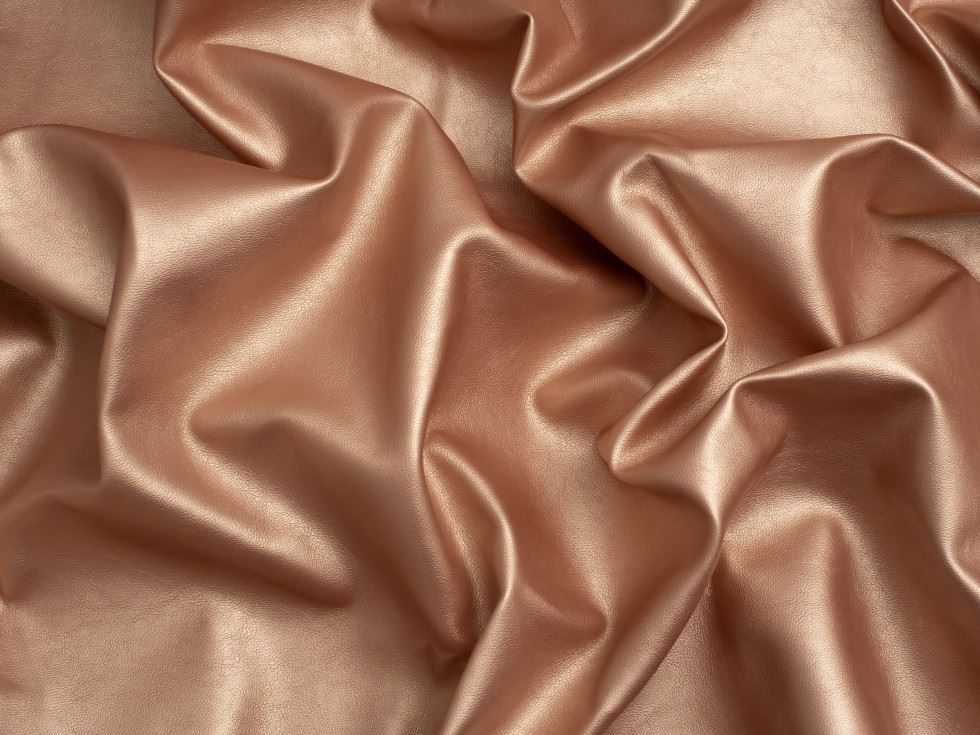 Minerva Core Range Gold Heavy Faux Leather Fabric for Bag Making, Dressmaking, Upholstery, 140cm / 55" Wide - per metre